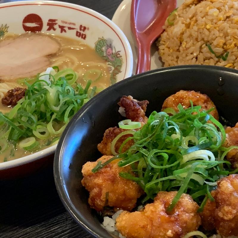 からあげ丼(天下一品 佛大前店 （てんかいっぴん）)