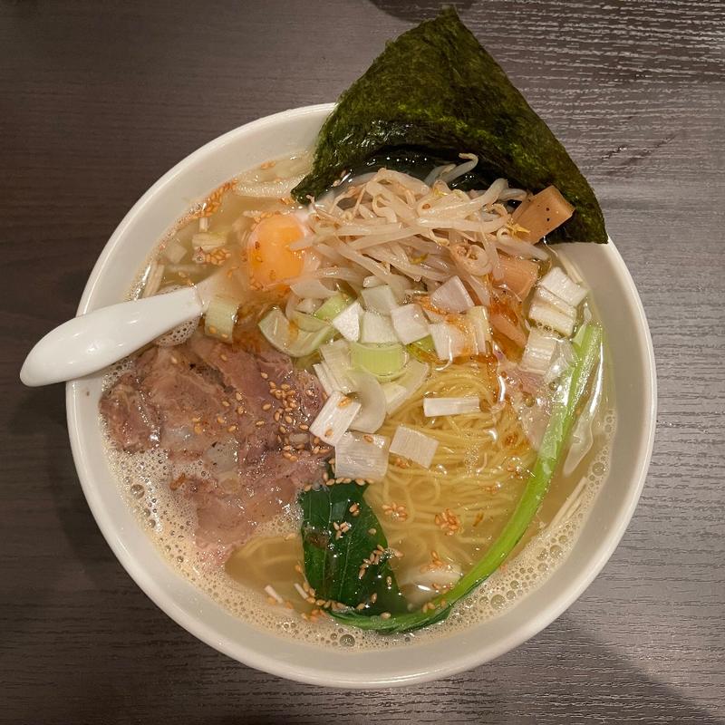 塩ラーメン　えび油(マツヨシ大飯店 (元がんこラーメン十八代目))