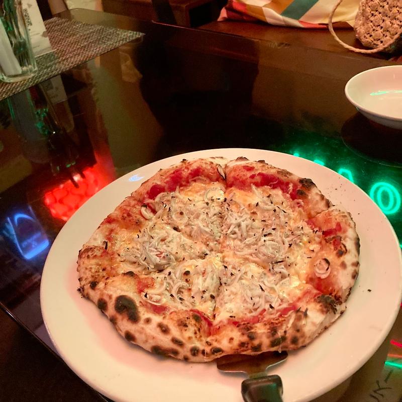 しらすピザ(ネクサス・チャーブロイルグリル （NEXUS charbroil-grill）)