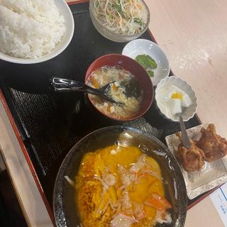 かに玉定食(台湾料理 餃子菜屋)