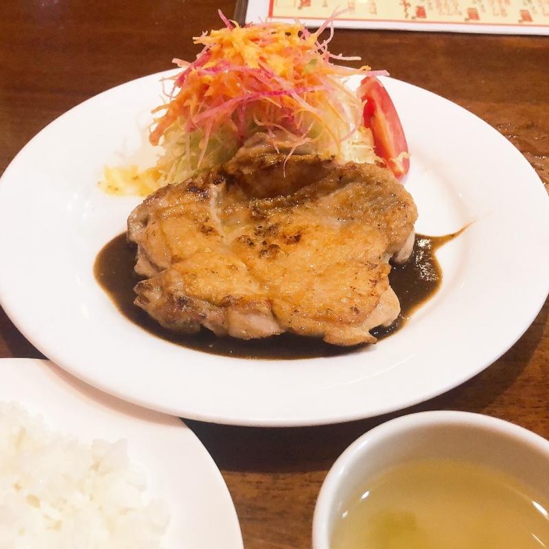 チキンステーキマスタードソース(オーレオーレ （Ole Ole）)