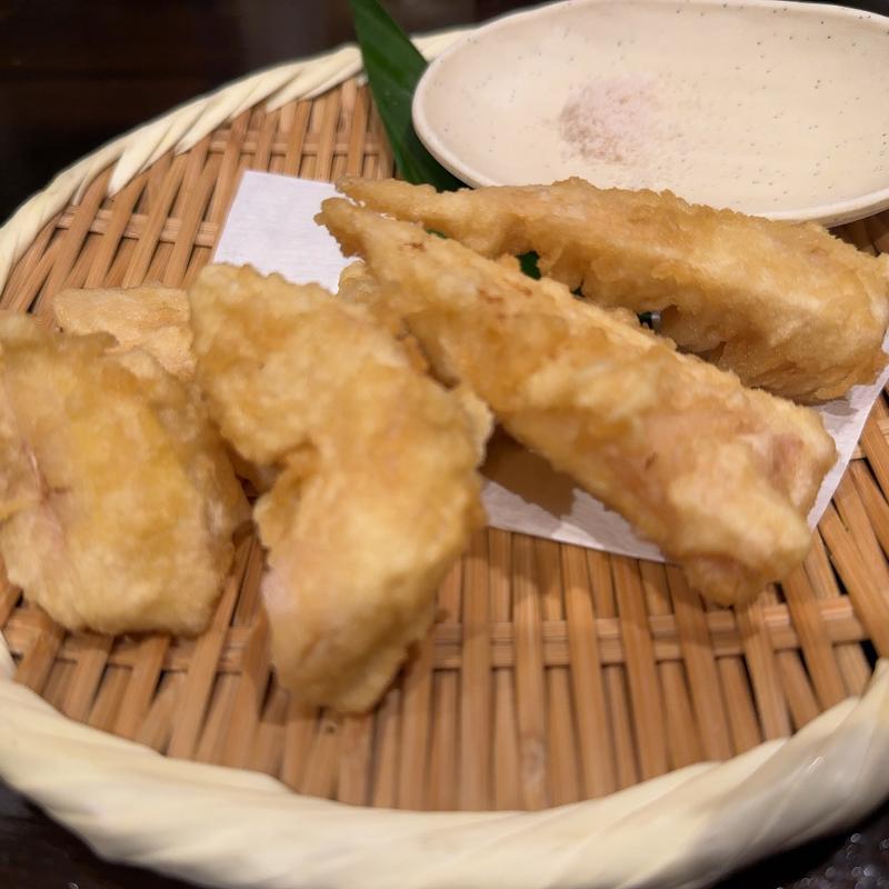たけのこ天ぷら(居酒屋 入舟 （いりふね）)