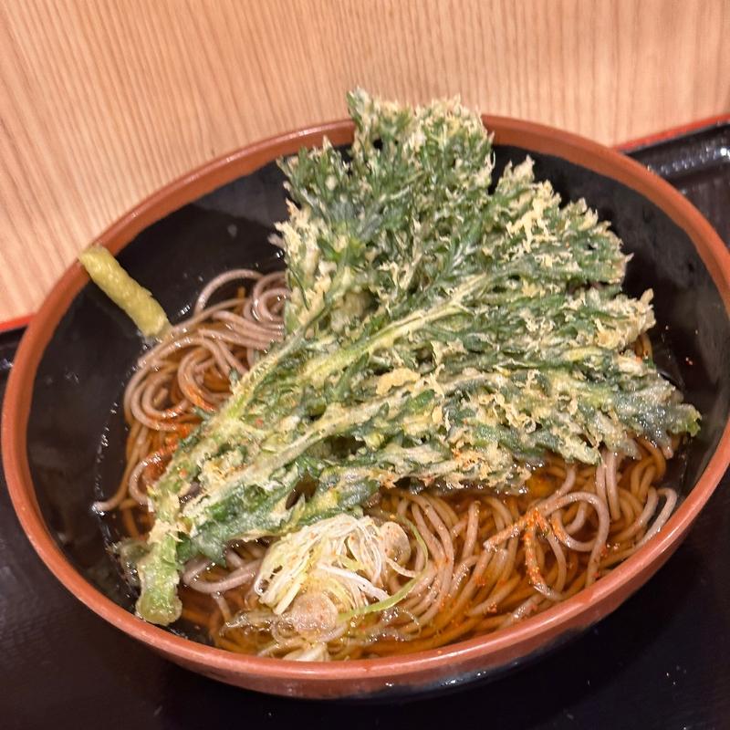 春菊そば(よもだそば 名古屋サンロード店)