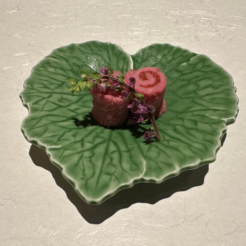 ローストビーフと信州サーモンの鳴門(界 アルプス)