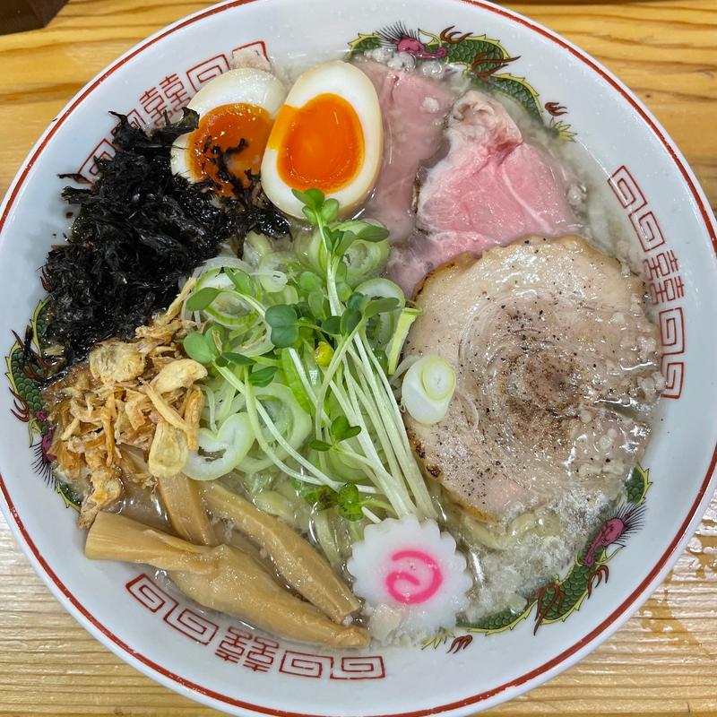 背脂中華そば(中華ソバハマダヤ50号バイパス店)