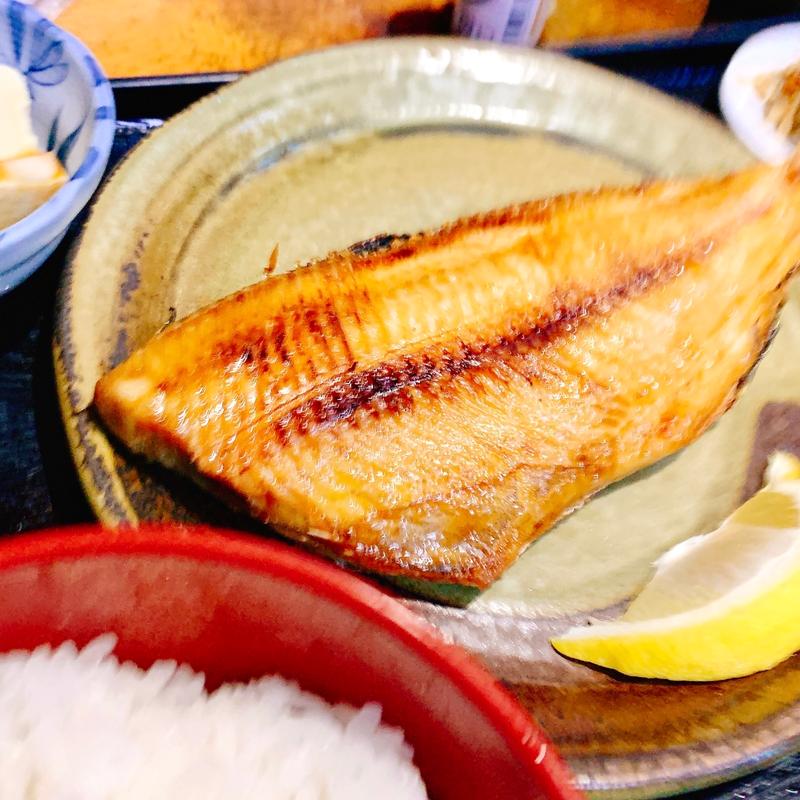 ホッケ焼き定食(栄寿司 )