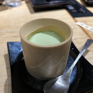 抹茶プリン(京都 瓢斗 四条烏丸店)