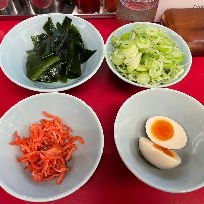 トッピング4種(ラーメン 山岡家 羽生店)