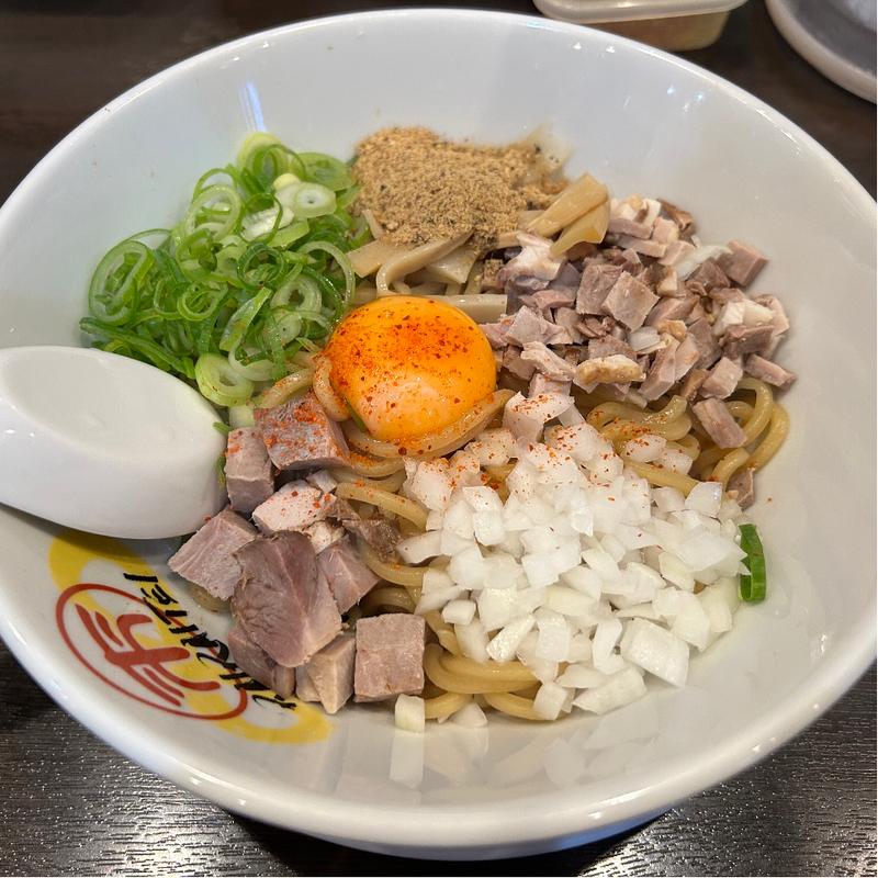 まぜそばR(来来亭 枚方藤阪店 （らいらいてい）)