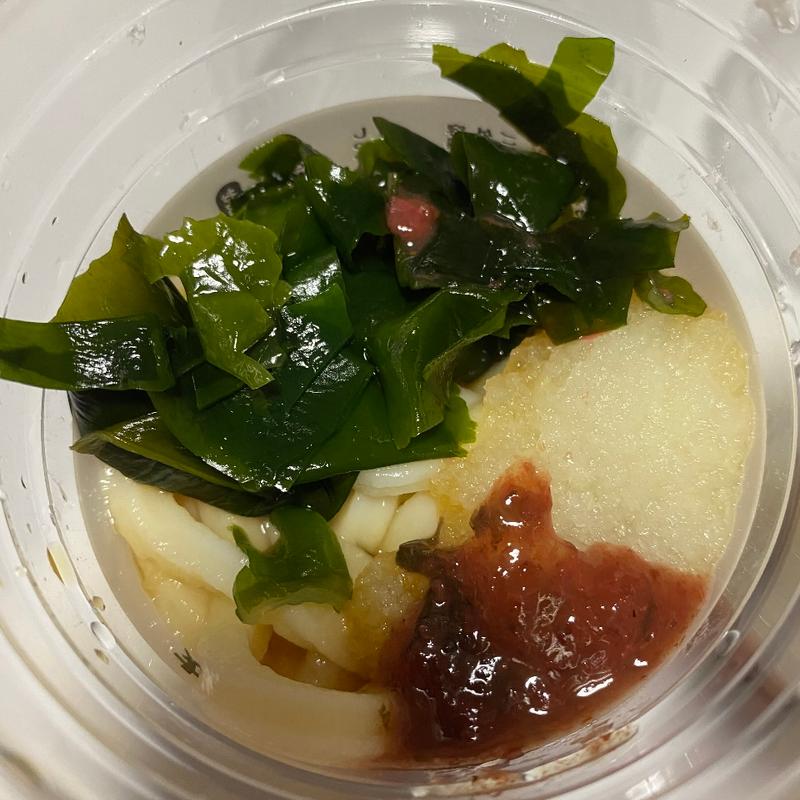 シェイク梅おろし(丸亀製麺西宮前浜)