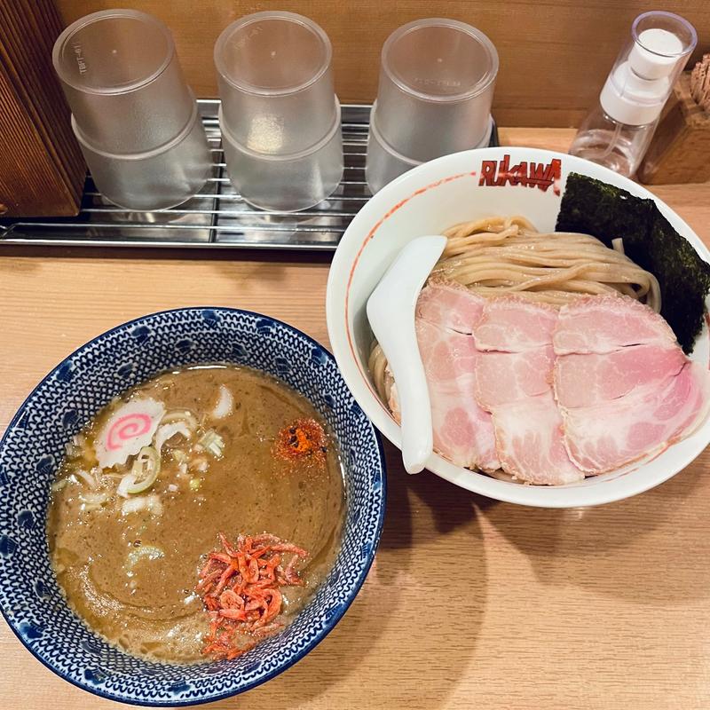 濃厚海老味噌つけ麺(中華そば 流川)