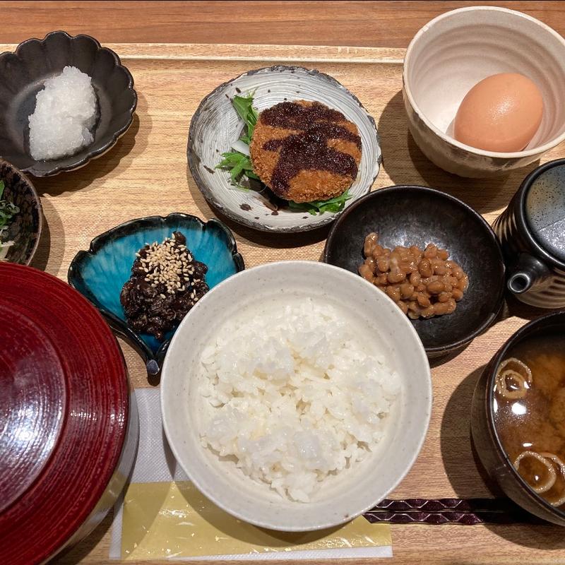 茨城納豆御膳(IBARAKI　sense イバラキセンス　BARA cafe)