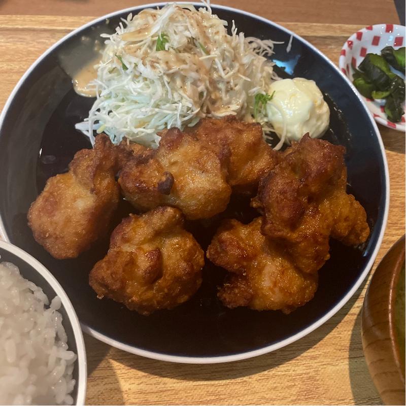 ザンギ盛り盛り定食(鶏よ魚よ パセオ店)