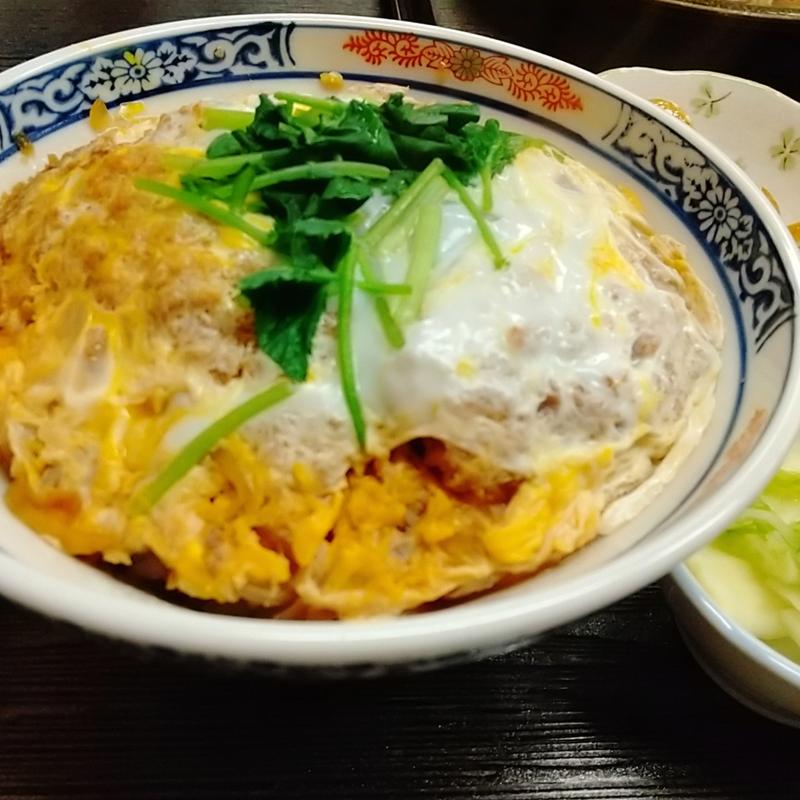 かつ丼(そば処 丸秀)