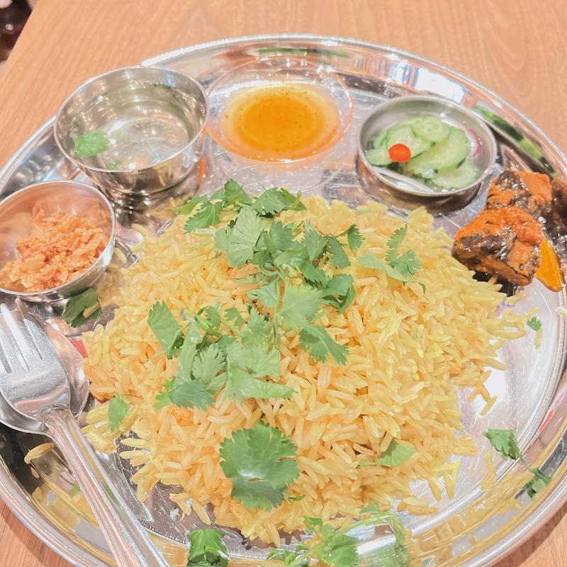 タイ式ビリヤニセット(Thai Biryani majide hamal マジデハマル)