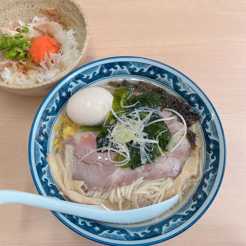特製塩ラーメン(らぁ麺 ひまわり)