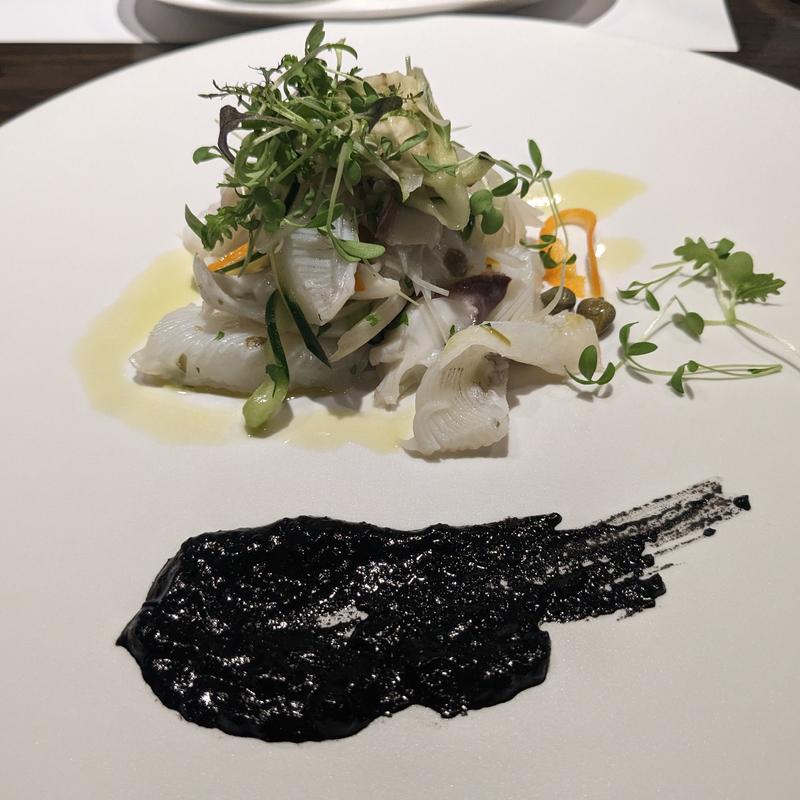 瀬戸内淡路島産スミイカと絹かわ茄子・季節野菜のマリネ(Domenica D'oro ドメニカ・ドーロ)