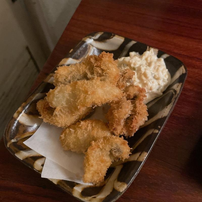 鱧のフライ(粋なおつまみとお酒 にこ)