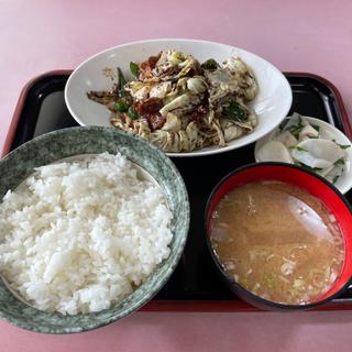 黒味噌炒め定食(中華料理きよし )