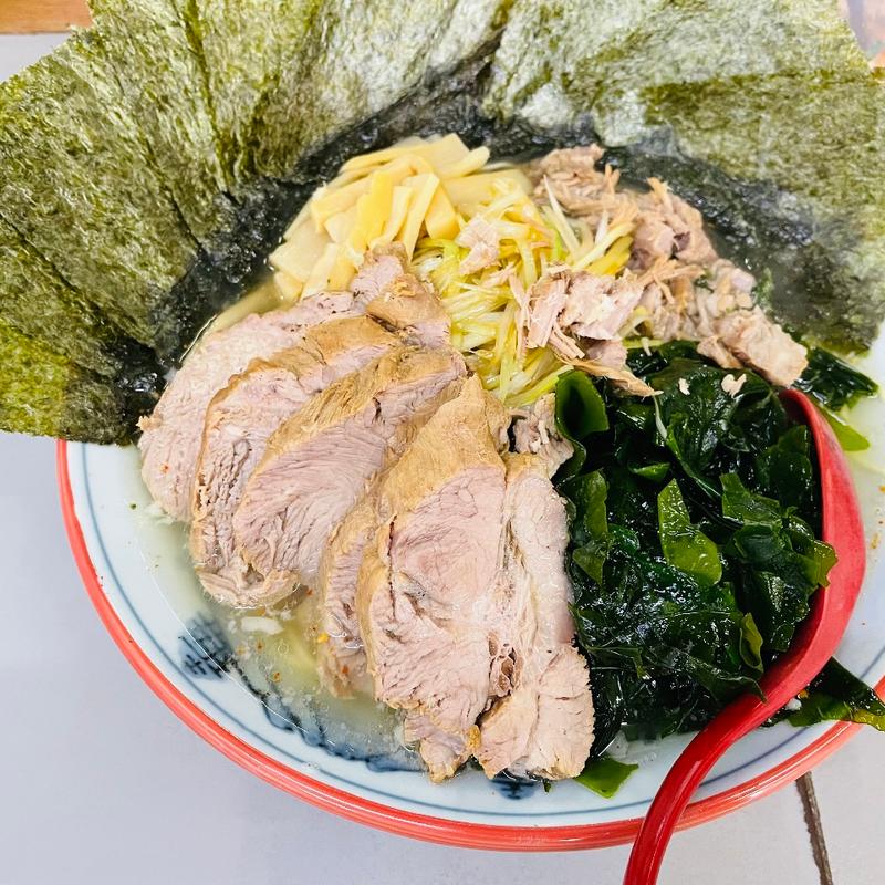 塩チャーシュー＋海苔＋わかめ(ラーメンショップ 122号騎西店)