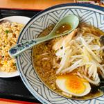 満腹ラーメンセット(醤油ラーメン、台湾チャーハン)