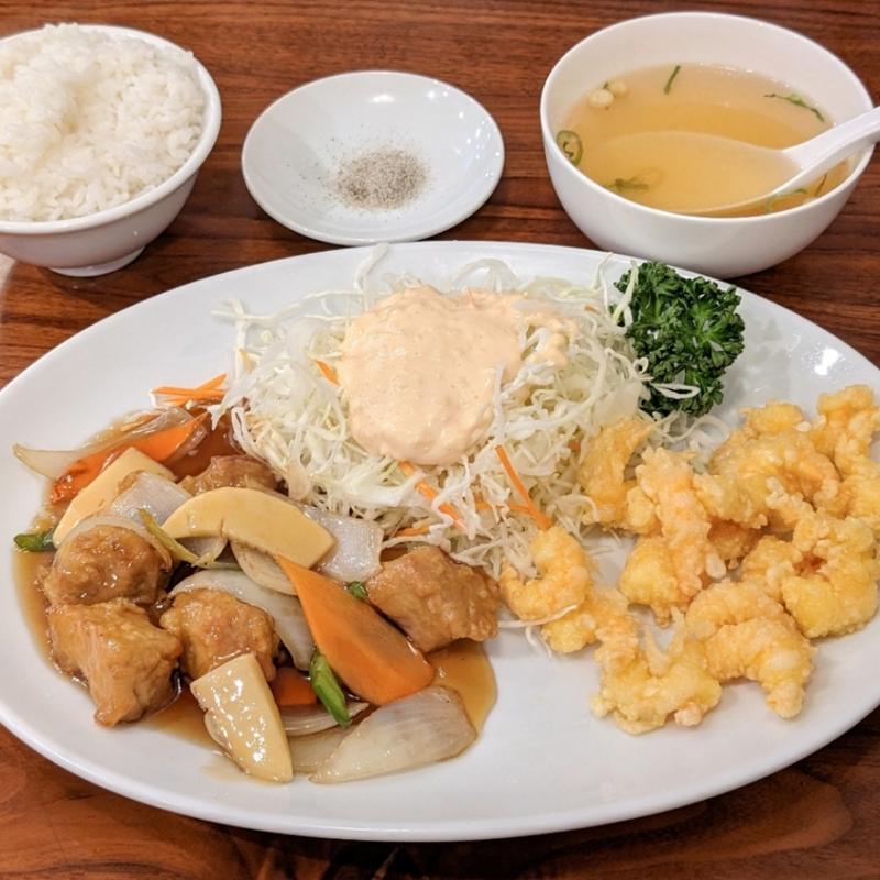 ランチ（A定食）(雁飯店 茨木本店)