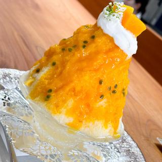 マンゴーのかき氷(GION NISHI CAFE)