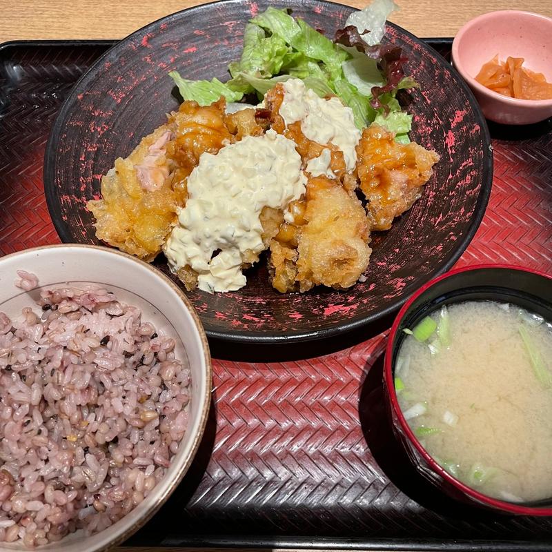 大戸屋風チキン南蛮定食(大戸屋 広島本通店 （おおとや）)