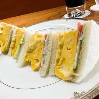 卵のサンドイッチ(GION NISHI CAFE)
