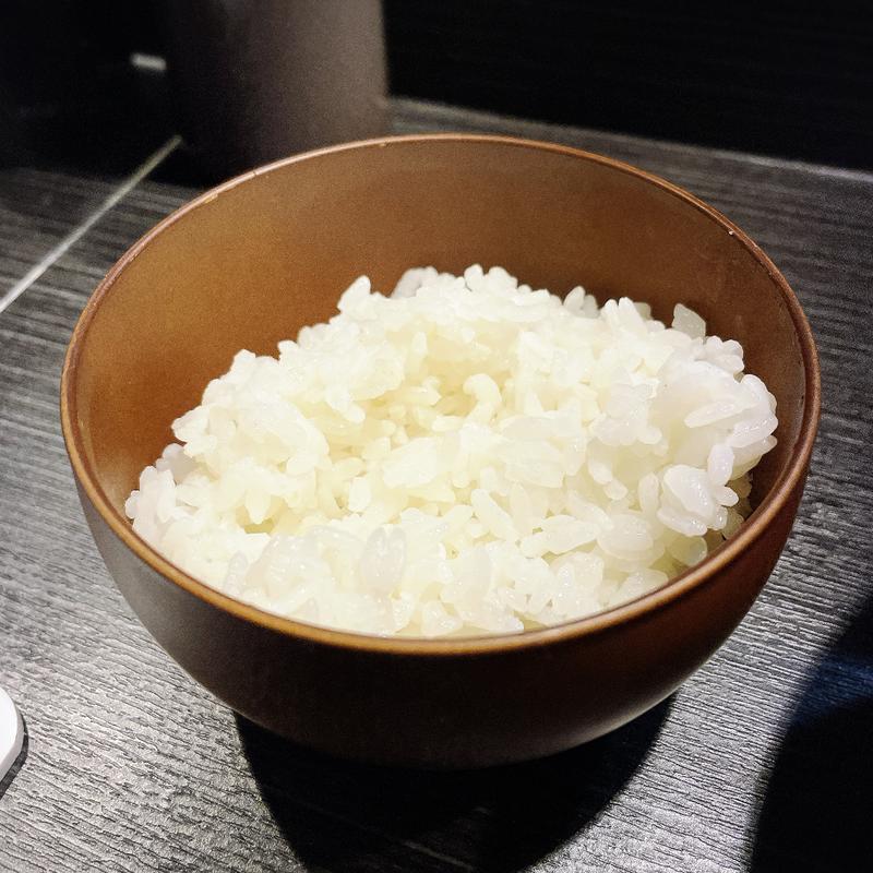 ライス(中華蕎麦 無冠)