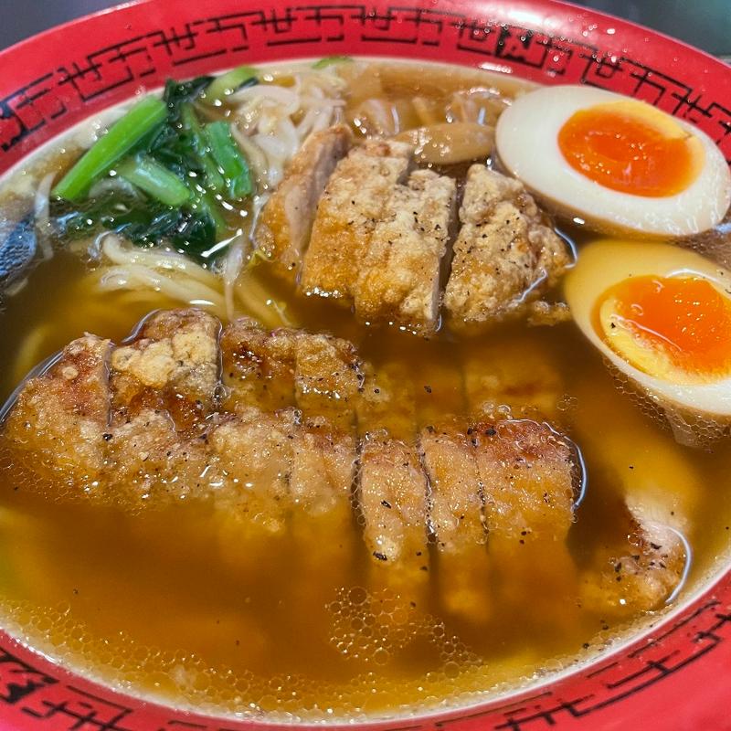 ボリュームパーコーメン(万世拉麺 有楽町店 （まんせいらーめん）)