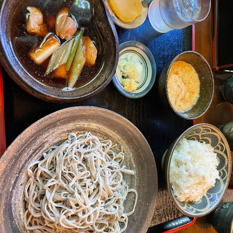 地鶏せいろ(利めい庵)