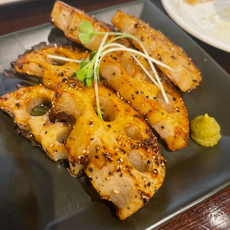 れんこんステーキ(料理屋 澄花)