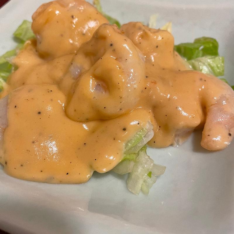 えびのマヨネーズ炒め(宝珍樓 向河原店)