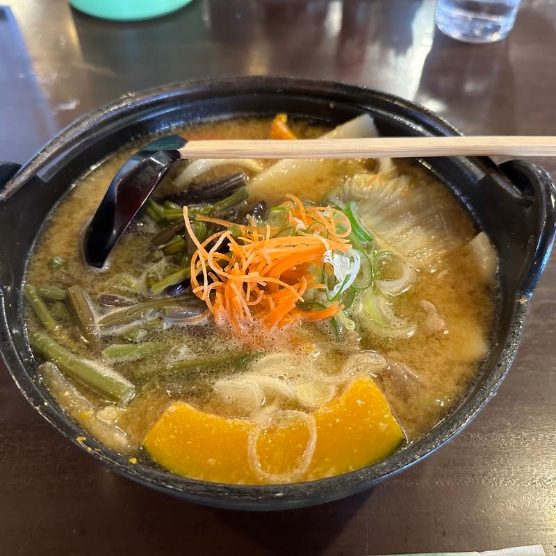 鴨肉ほうとう(甲州ほうとう小作 河口湖店)