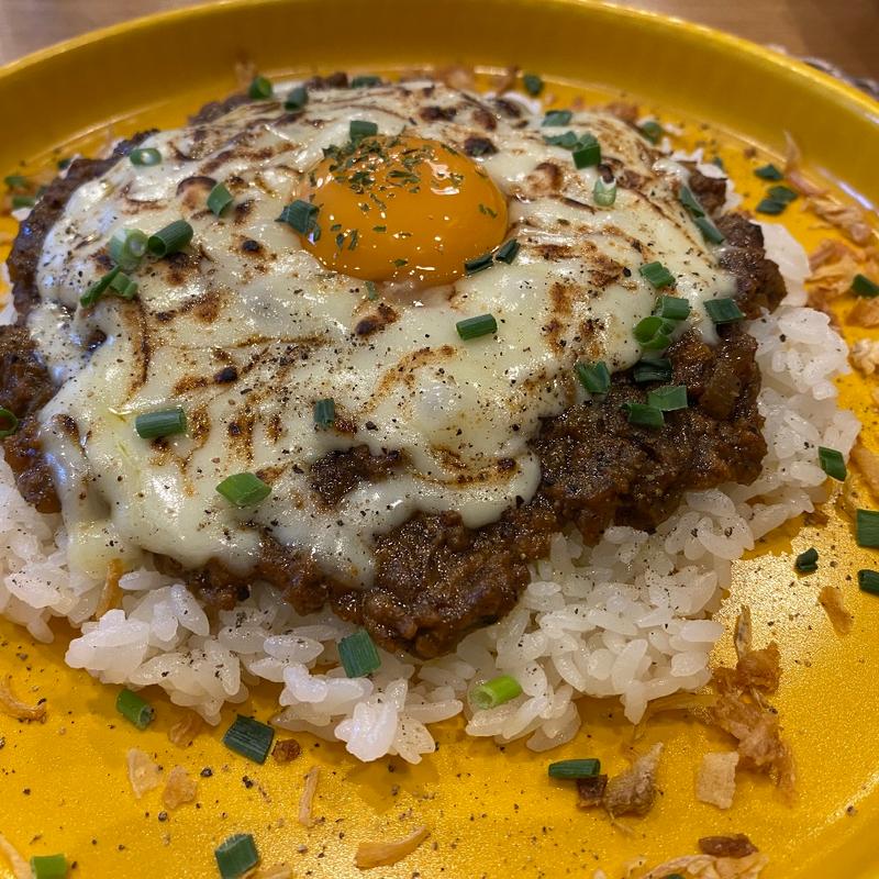 炙りチーズと八丁味噌キーマ(スパイスカリィ マサラタウン)