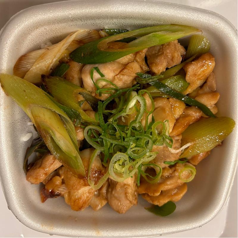 焦がしねぎ焼き鳥丼(大盛り)(吉野家 １号線枚方店)