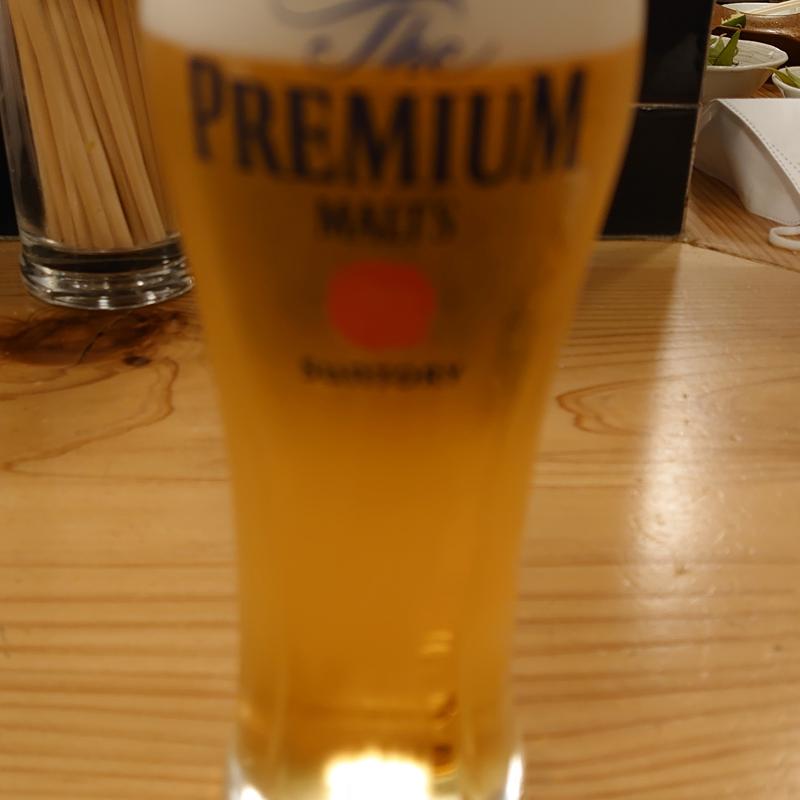 プレミアムモルツ生(酒とめし 酒場 ダン)