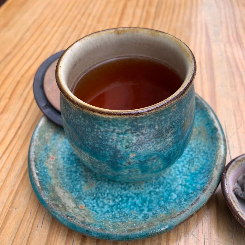 ほうじ茶　追加(うさぎや CAFE)