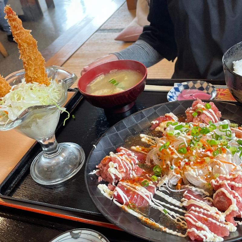 カルパッチョ定食(花いち)