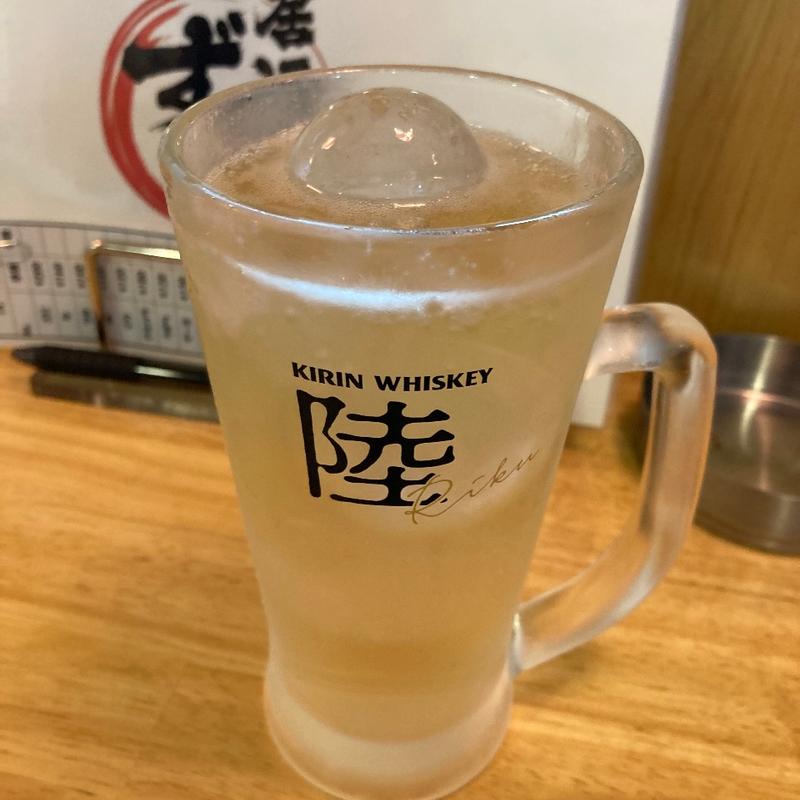 陸ハイボール(居酒屋 ずぶ)