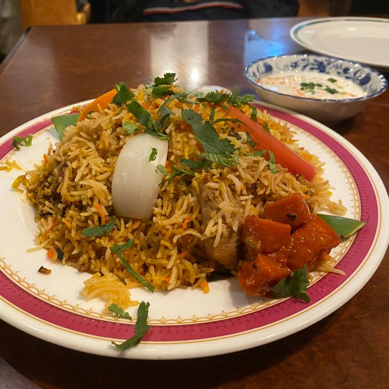 チキンビリヤニ(ハリマ ケバブ ビリヤニ （Halima kebab biryani）)