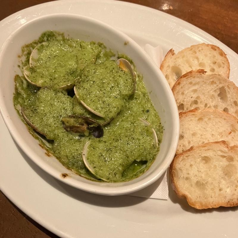 貝のブルゴーニュ風バター焼き(プレゴ・プレゴ)