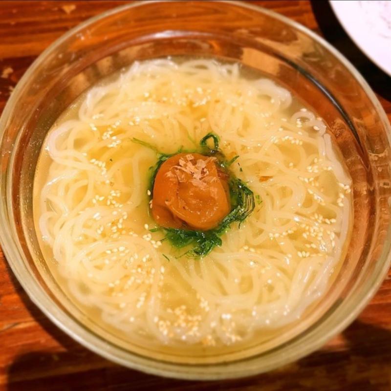 冷麺(焼肉 Takeyan)