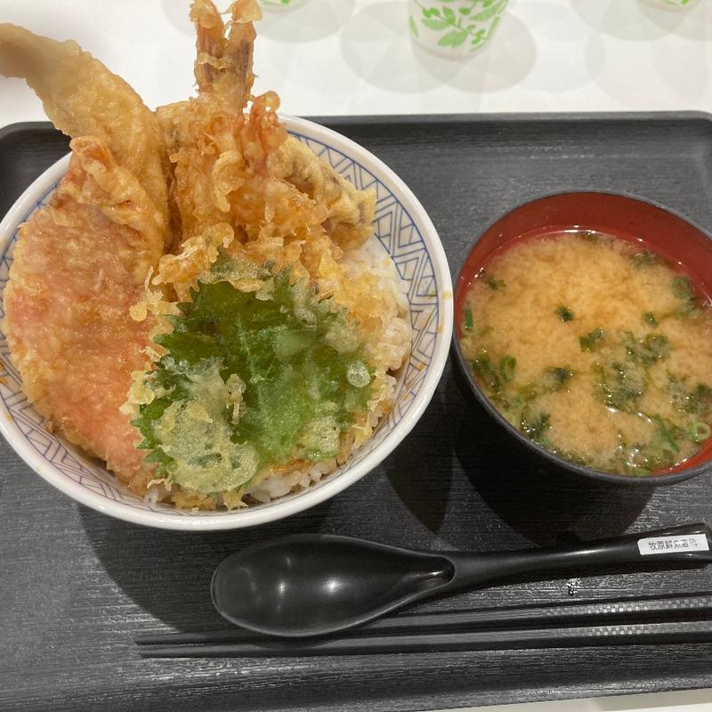 地魚天丼（上）(牧原鮮魚店 イオンモール木曽川店)