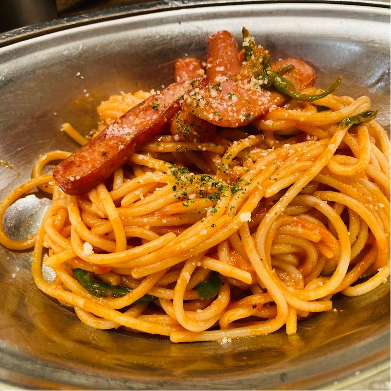 スパゲッティ ナポリタン(洋食倶楽部 ハヤシ屋中野荘)