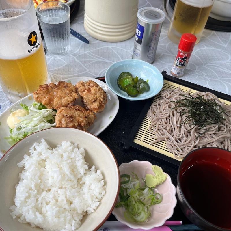 ざる蕎麦セット(なすや)