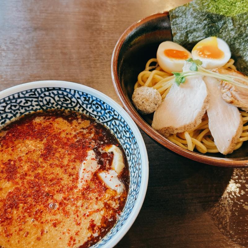 辛つけ麺(麺屋くまがい)