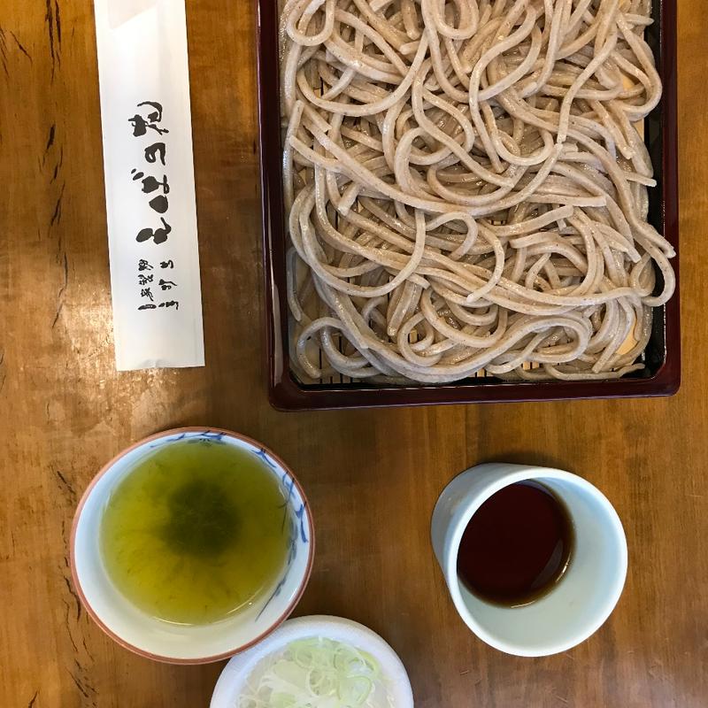田舎そば太打ち麺(そばの花 )
