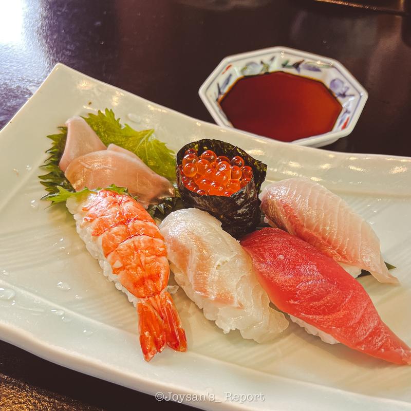 寿司五種(鰶(ぎょさい))